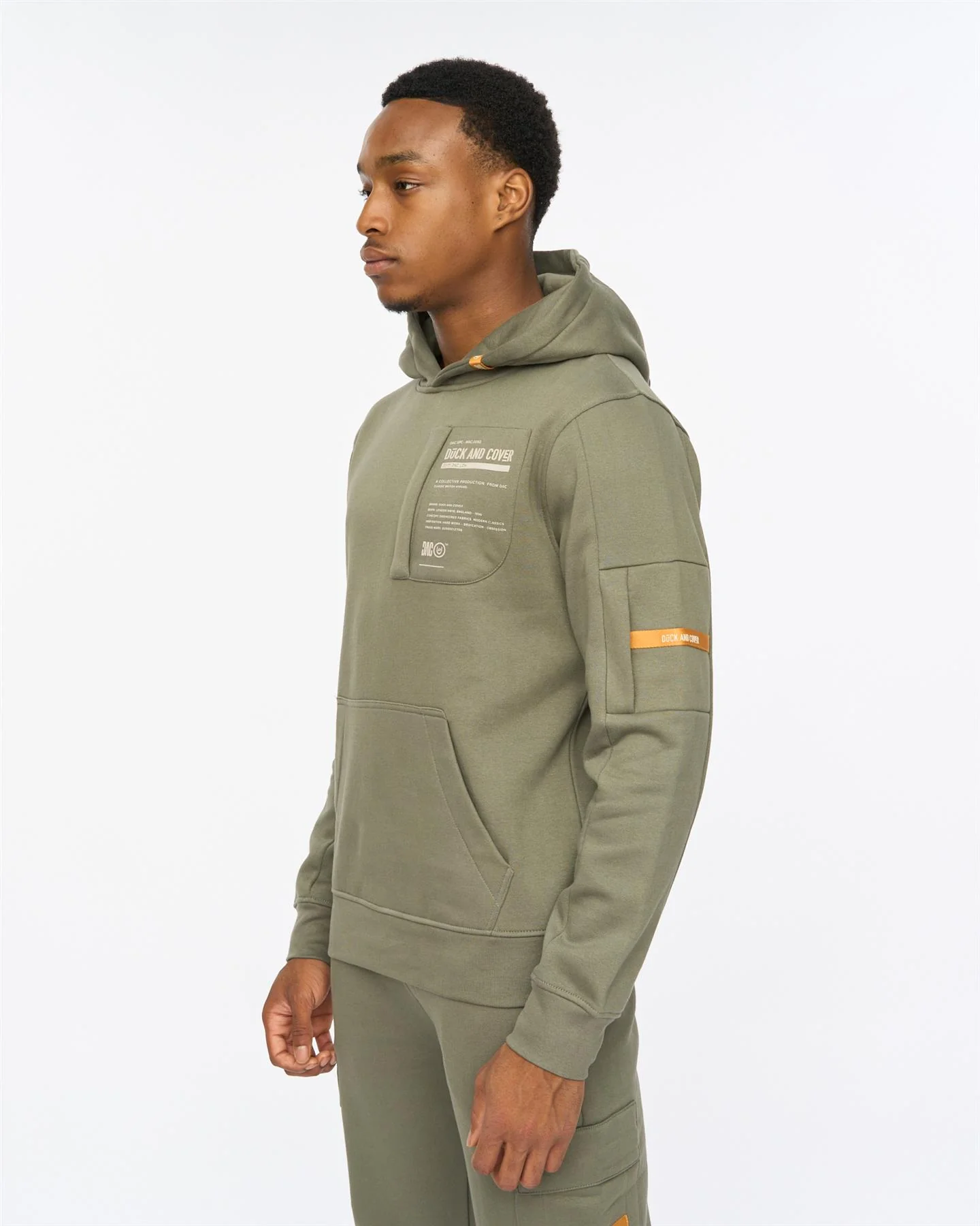 Adamsberg Hoodie Dark Olive - Image 4