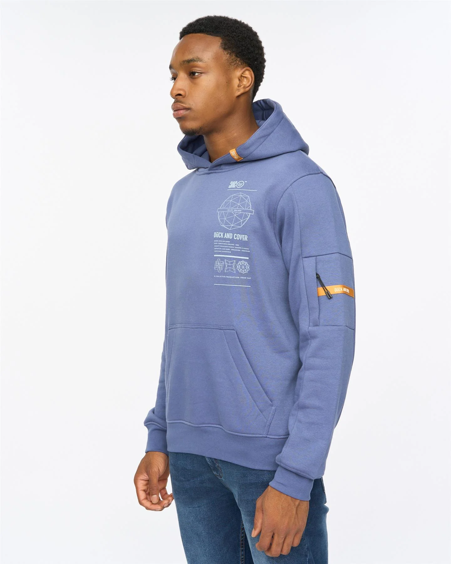 Ashland Hoodie Denim Blue - Image 2