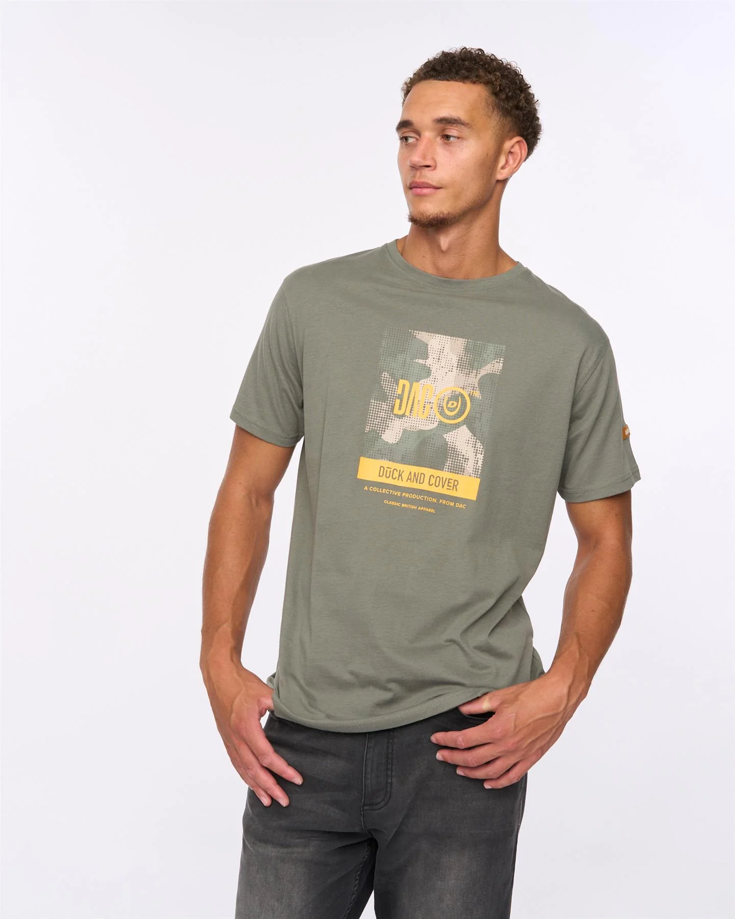Camostack T-Shirt Dark Olive - Image 2