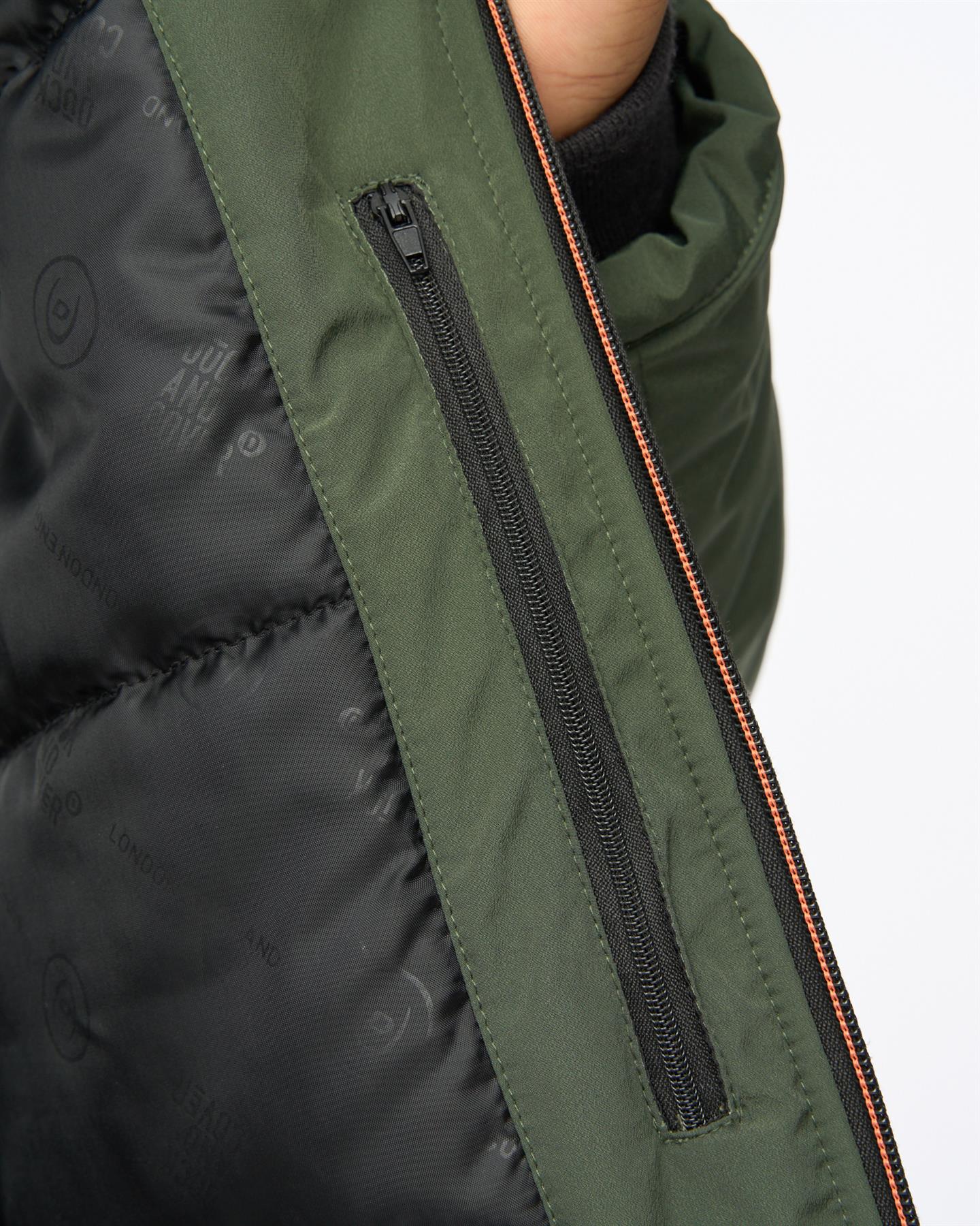 Mantrax Padded Jacket Dark Olive - Image 8