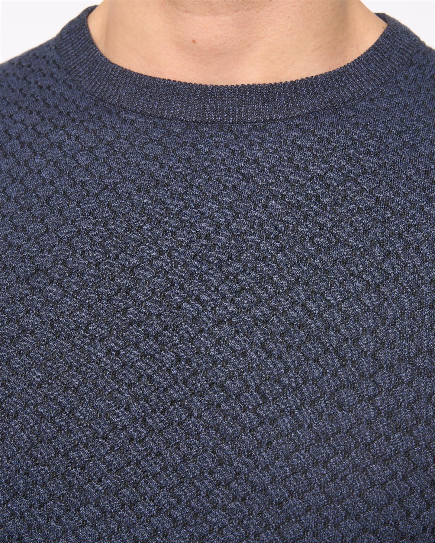 Mataso Knit T-Shirt Slate Blue - Image 7