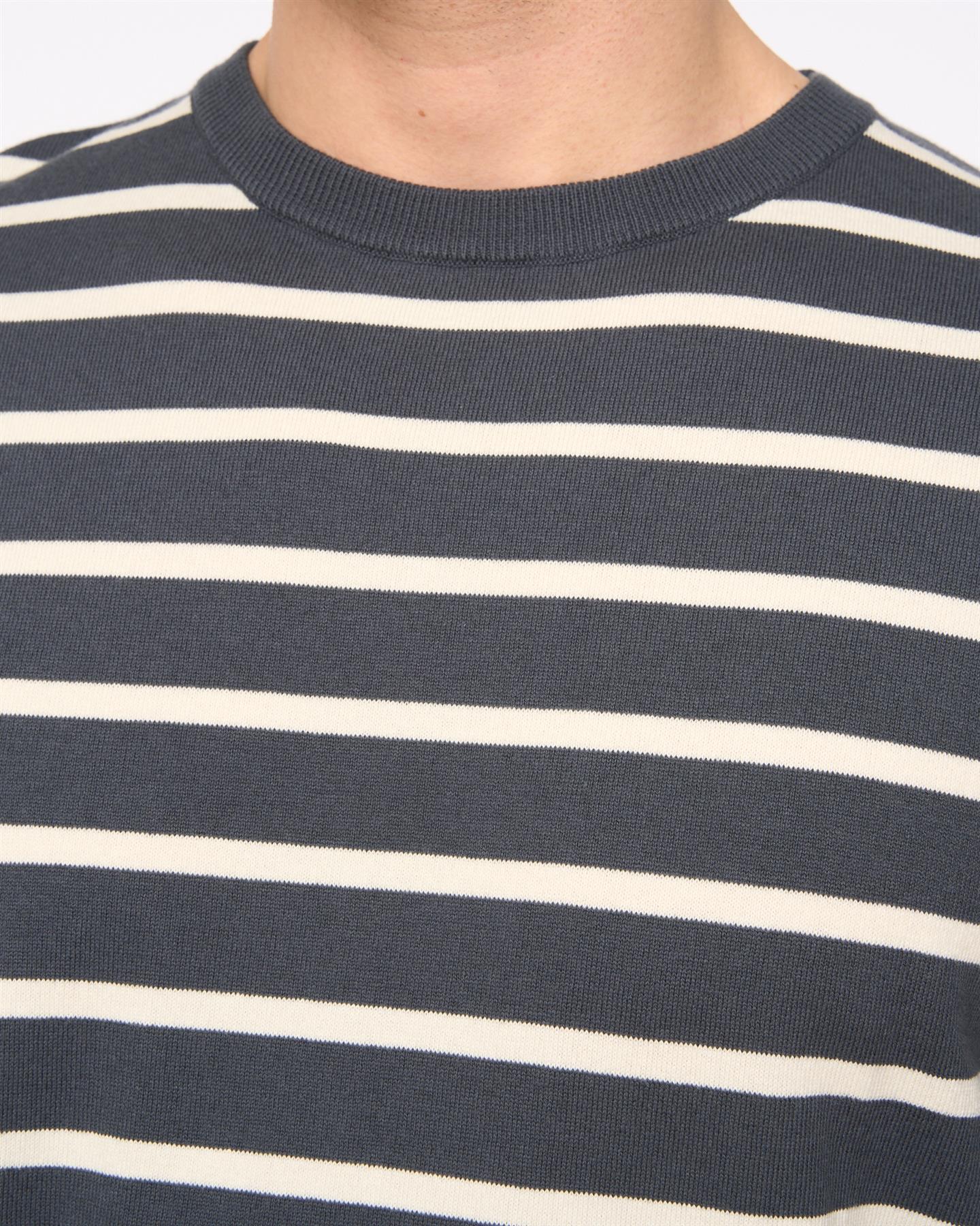Norwell Knit T-Shirt Slate Blue - Image 6