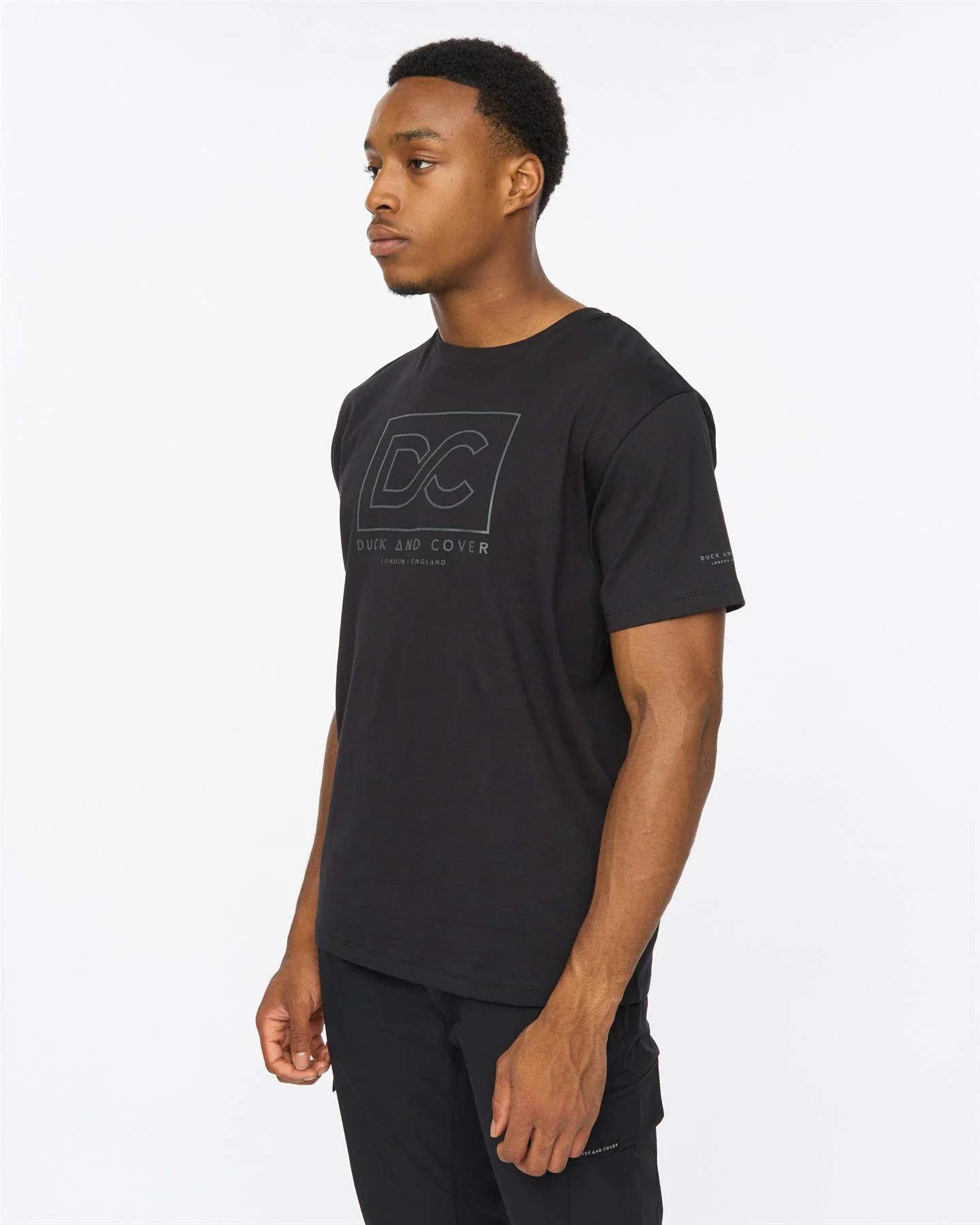 Rampmoore Heavy T-Shirt Black - Image 2