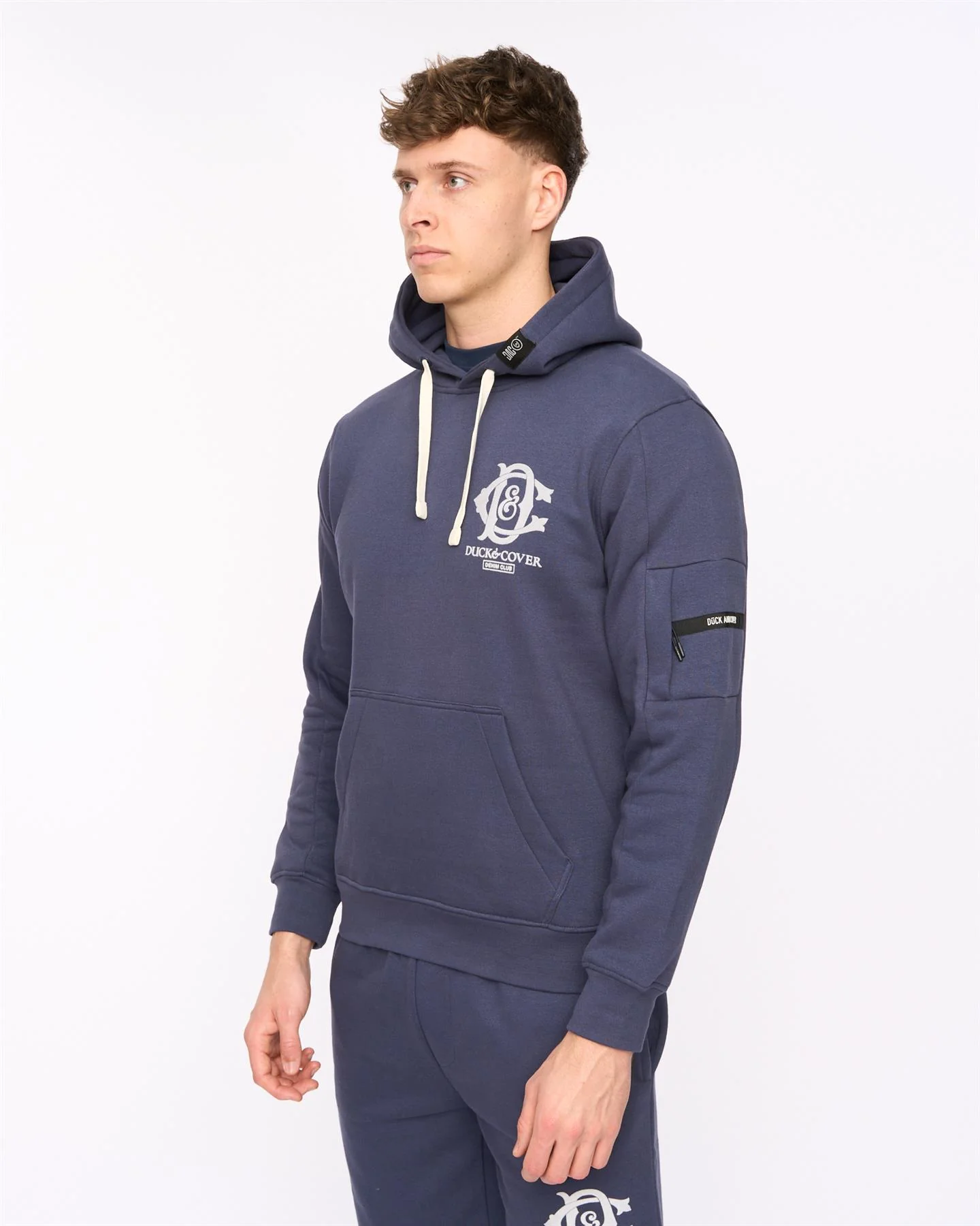 Randolph Hoodie Navy - Image 4