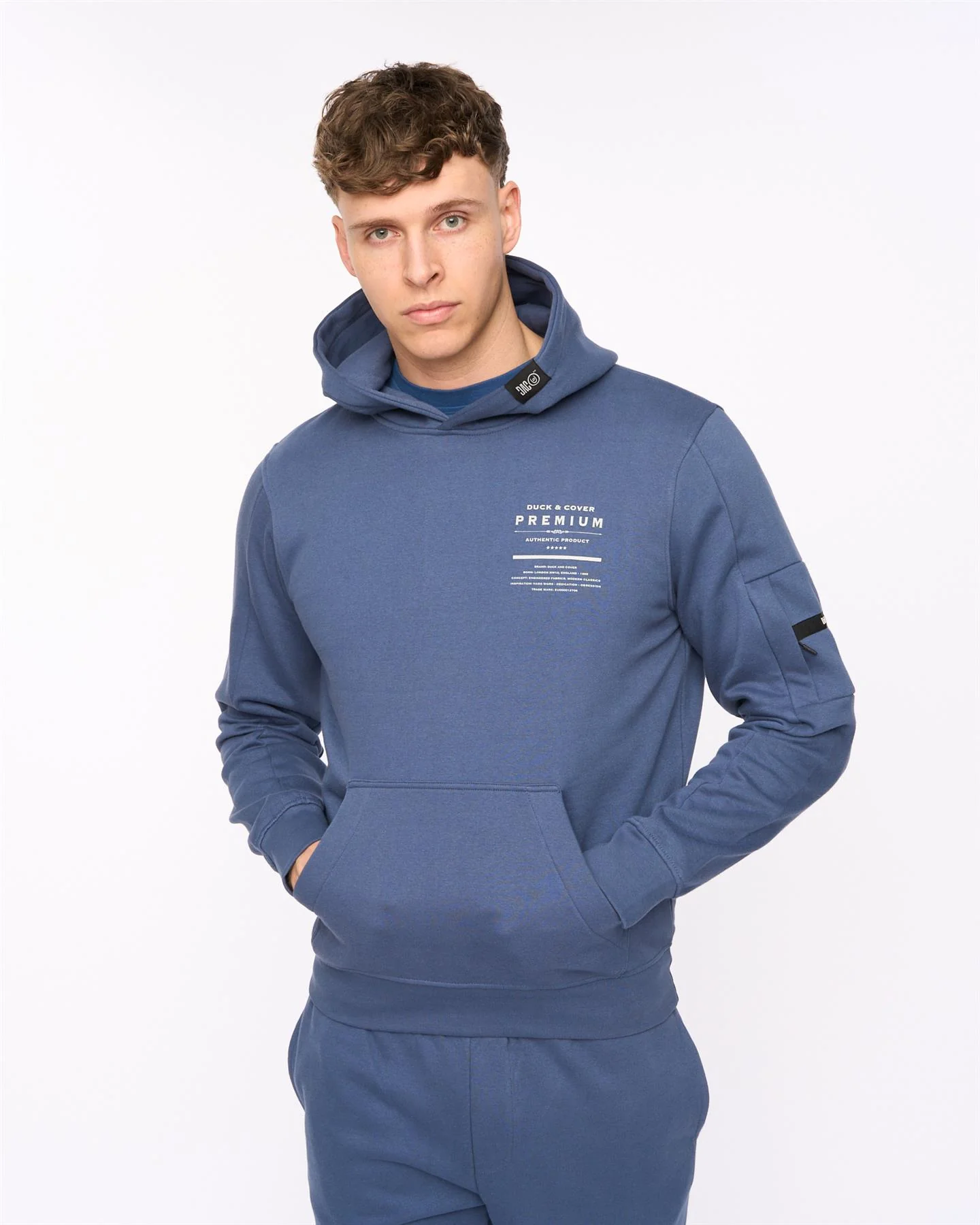 Rayland Hoodie Denim Blue - Image 4