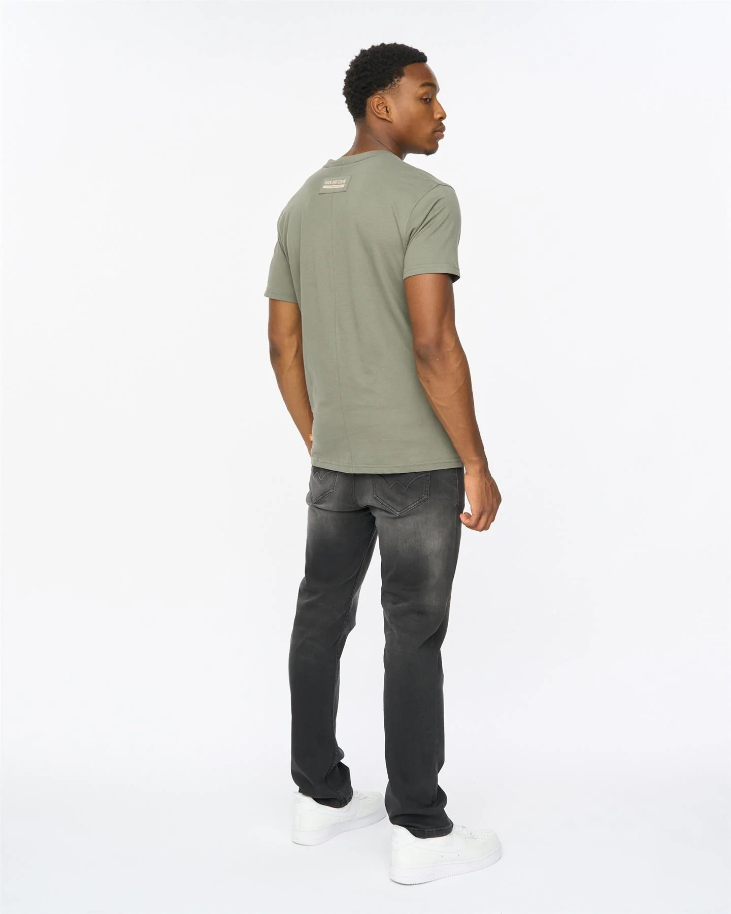 Skullmatic T-Shirt Dark Olive - Image 5