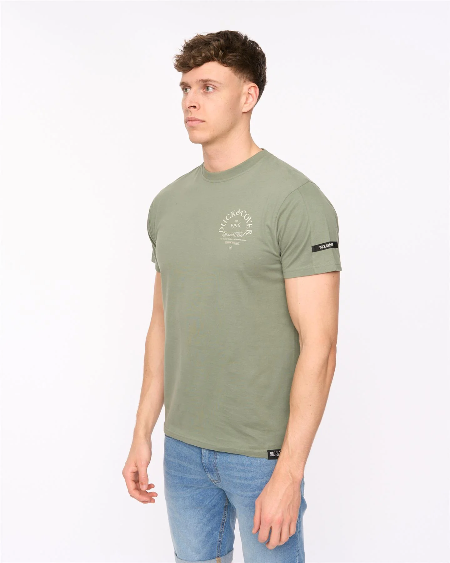 Sudbury T-Shirt Olive - Image 4
