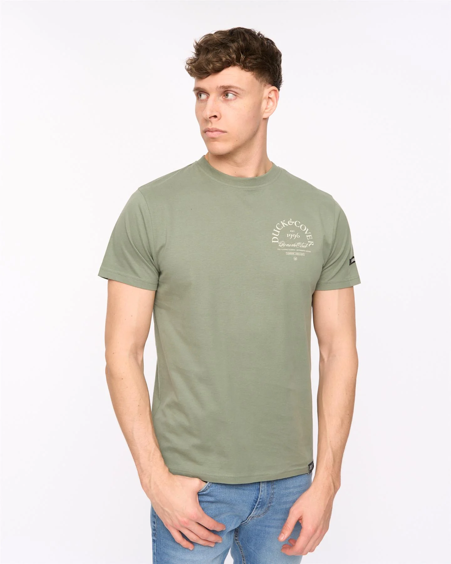 Sudbury T-Shirt Olive - Image 5