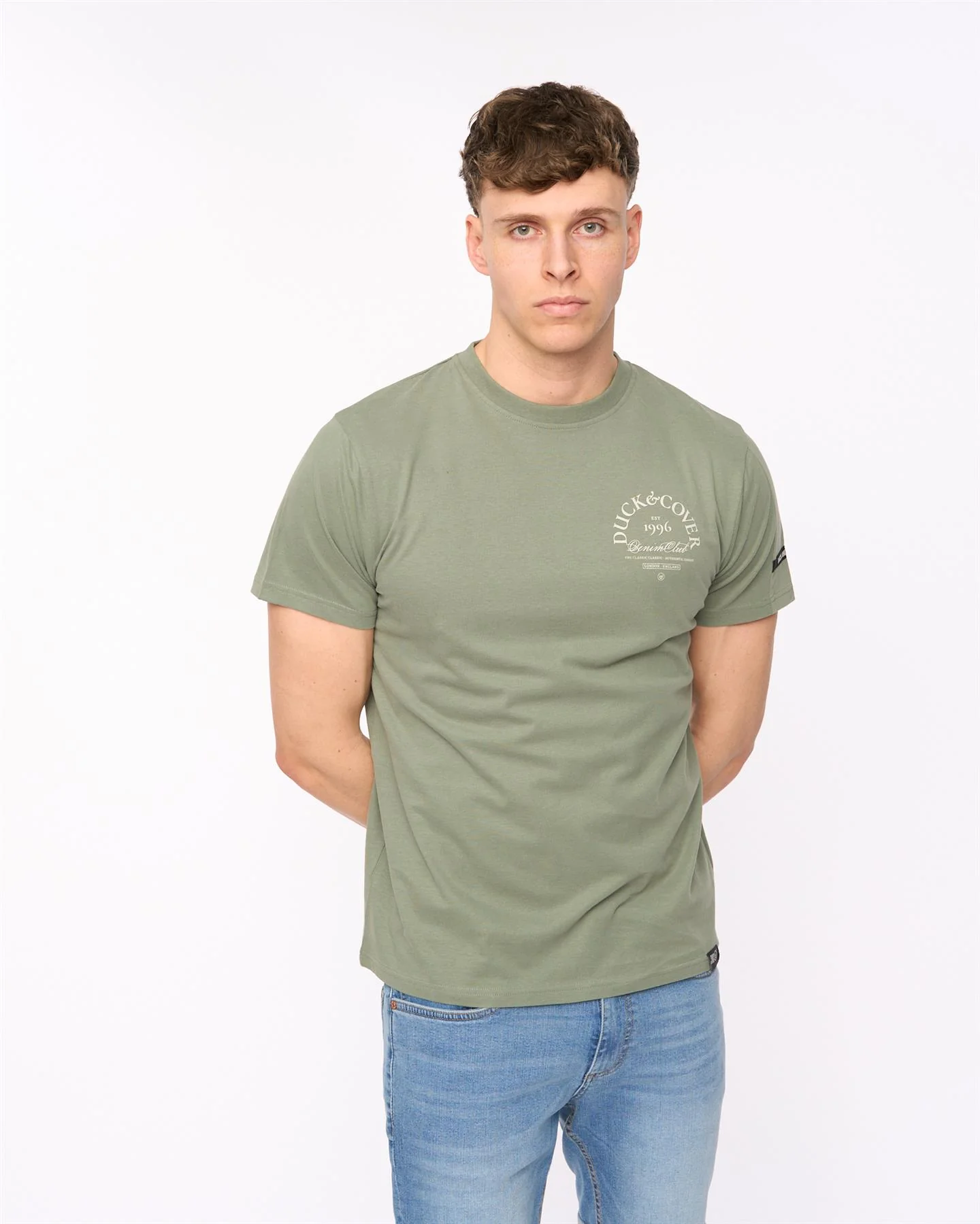 Sudbury T-Shirt Olive - Image 6