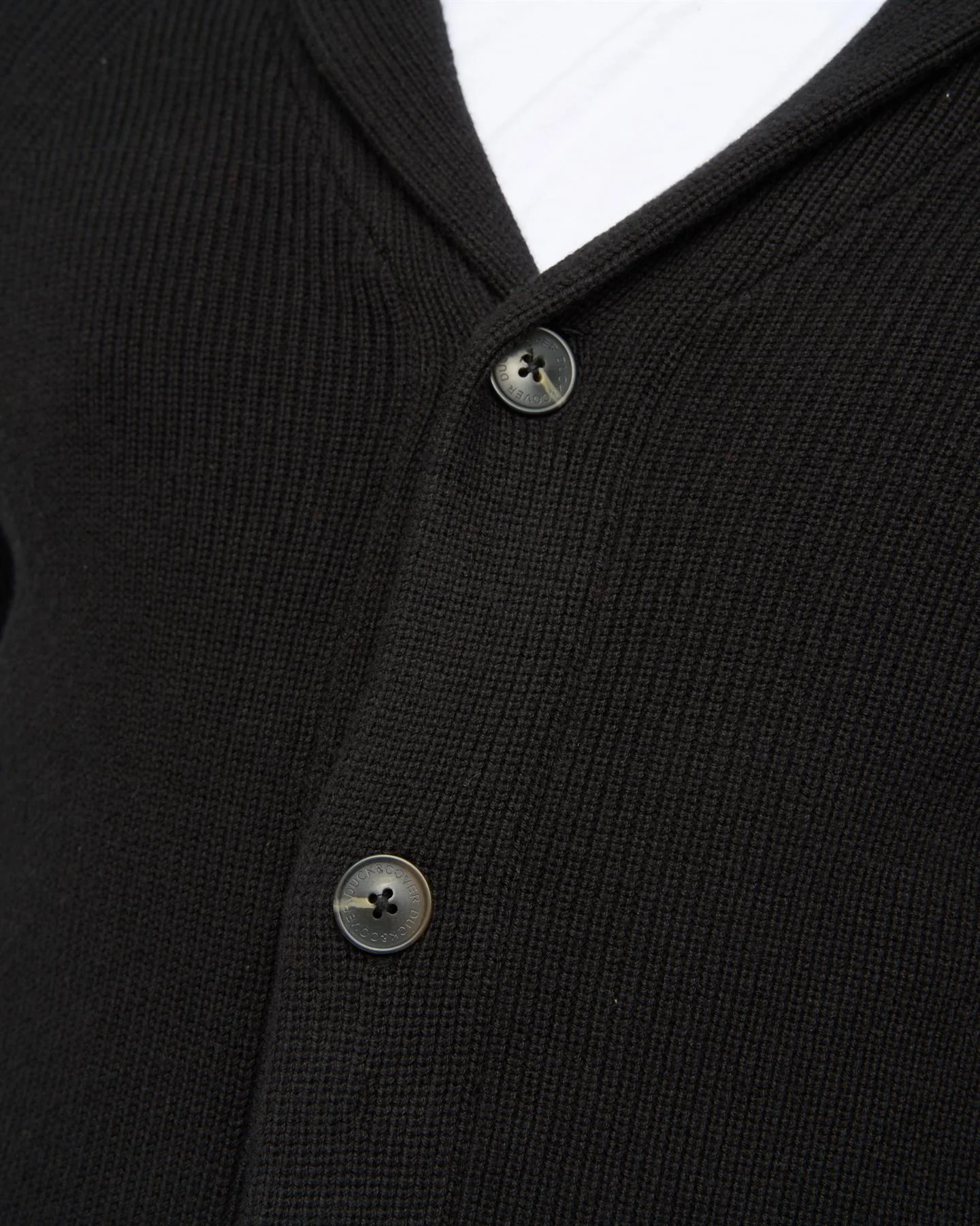 Venosa Shawl Cardigan Black - Image 6